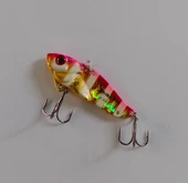 STRİKE PRO 4.5 CM VİBRASYON JİG YEM GLOW SIN52L (GOLD ZEBRA) thumbnail 2