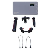 GDX CF-135 RGB Telefon Vlog + El Tipi Powerbank Tripod Batarya thumbnail 4