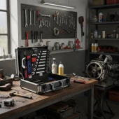 WORKPRO WP209100 297 Parça CR-V Profesyonel El Aleti Tamir Seti Tamir Bakım Çantası thumbnail 6