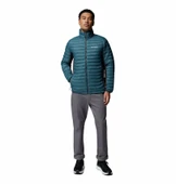 Columbia Powder Pass™ Hybrid Jacket Mavi Erkek Outdoor Mont WO3495-429 thumbnail 8