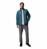 Columbia Powder Pass™ Hybrid Jacket Mavi Erkek Outdoor Mont WO3495-429 thumbnail 7