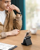 UGREEN Çok Amaçlı Masaüstü Telefon Standı, Siyah, 50747 thumbnail 3