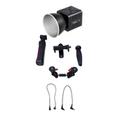 GDX ML40 RGB Telefon Vlog Seti + El Tipi Powerbank Tripod Batarya thumbnail 2