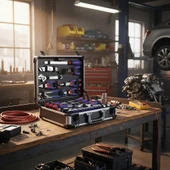 WORKPRO WP209100 297 Parça CR-V Profesyonel El Aleti Tamir Seti Tamir Bakım Çantası thumbnail 4