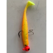 LUCKY JOHN BASARA (PG03) 3.5'' HAZIR İĞNELERİ TAKILMIŞ SİLİKON BALIK YEM thumbnail 1