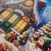 Kardan Adamlı Yeni Yıl Evi Kapı ve Duvar Süsü thumbnail 4