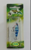STRİKE PRO 3.5 CM VİBRASYON JİG YEM GLOW SIN50L (BLUE ZEBRA) thumbnail 1