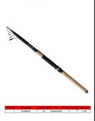 FUKİDO  7-35 GRAM ATARLI 2.70  METRE TAM KARBON TELESKOPİK KAMIŞ thumbnail 1