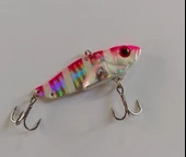 STRİKE PRO 5.5 CM VİBRASYON JİG YEM GLOW SIN049L (PINK ZEBRA) thumbnail 2