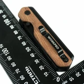 WORKPRO WP211015 2-IN-1 Ahşap Saplı Profesyonel Cep Çakısı & Katlanır Rötuş Maket Bıçağı + 11 Adet Yedek Bıçak thumbnail 12