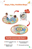 FunFlo 21 Oyunlu Eğitici Oyun Halısı  10 Parçalı Çocuk Etkinlik Matı thumbnail 5