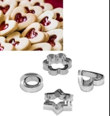 Kek Kalıbı - Bisküvi Kalıbı - Fondan Kalıbı 12 Adet thumbnail 1