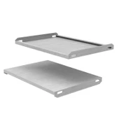 1 ADET DEPO RAFI HAFİF RACK TAVA   Galvaniz 50x30 cm 0,70 mm thumbnail 3