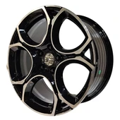 EXP-HVW0034 8*18 5*112 ET45 57.1 BLACK MACK JANT 4 lü Takım thumbnail 2