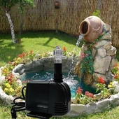 Süs Havuzu Motoru Sump Motor Şelale Motor 2 metre Yüksekliğe Su Yükseltebilir thumbnail 8