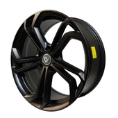 BK-5620 8*19 5*112 ET45 57.1 MAT BLACK JANT 4 lü Takım thumbnail 2