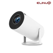 Elinux HY300Pro Akıllı Projektör Yeni T950s Çip 2GB+16GB Android 13 Wifi Bluetooth Dahili Hoparlör thumbnail 6