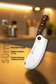 Sürmene Serisi Mutfak Bıçak Seti Pide Börek Pizza Salata Bıçağı Kahve Verzalit Sap HDS-127 thumbnail 2