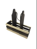 Ahşap Doğal 3Lü Yağdanlık ve Sosluk Takımı(KISA BAŞLIK)(SET)(CEVİZ) Ceviz 5 SET thumbnail 6