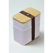 Piev Pratik Zebra Bambu Kapaklı Saklama Beslenme Kabı 2 Li No 2 thumbnail 3