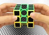 Zeka Küpü Renkli Kaliteli Carbon Fiber Rubik Sabır Küpü 3x3x3 Speed Küp - 1 Adet thumbnail 2