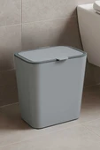 Prima Nova Flip Çöp Kovası -  Gri thumbnail 1