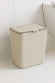 Prima Nova Flip Çöp Kovası - Bej thumbnail 1
