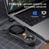 ShopyTech IPS Ekranlı Taşınabilir Dijital Mikroskop 500X 2MP 8 LED Işıklı 1080P Foto/Video TypeC Windows/Mac Uyumlu thumbnail 8