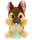 Baby Paws Yummy German Shepherd Çantalı Pelüş Köpek thumbnail 6