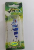 STRİKE PRO  4.5 CM VİBRASYON JİG YEM GLOW SIN48L (PURPLE ZEBRA) thumbnail 1