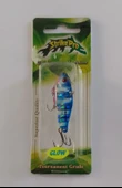 STRİKE PRO 4.5 CM VİBRASYON JİG YEM GLOW SIN50L (BLUE ZEBRA) thumbnail 1