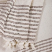 Buldan İşi Kaymaz Pamuklu 2'li Koltuk Örtüsü 170x210 Cm Kaliteli Koltuk Şalı Çekyat Kanepe Örtüsü (2 ADET) thumbnail 4