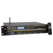 Magicvoice MV-26490 250 Watt 100 Volt Usb/Mp3/Bluetooth 6 Bölgeli Trafolu Mixer thumbnail 2