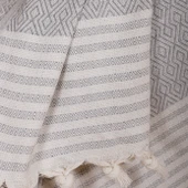 Buldan İşi Kaymaz Pamuklu 2'li Koltuk Örtüsü 170x210 Cm Kaliteli Koltuk Şalı Çekyat Kanepe Örtüsü (2 ADET) thumbnail 5