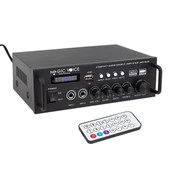 MagicVoice MV-520 30Watt USB/SD/UK Bluetooth 2 Giriş 220/12V Trafosuz Ses Mixer thumbnail 1