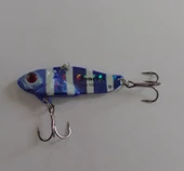 STRİKE PRO  4.5 CM VİBRASYON JİG YEM GLOW SIN48L (PURPLE ZEBRA) thumbnail 2