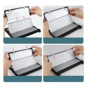 Surface Pro 9/10/11 13 İnç Rugged Kılıf – 360° Stand, El Kayışı, Omuz Askısı, Darbe Emici Koruma thumbnail 7