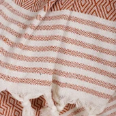 Buldan İşi Kaymaz Pamuklu 2'li Koltuk Örtüsü 170x210 Cm Kaliteli Koltuk Şalı Çekyat Kanepe Örtüsü (2 ADET) thumbnail 4