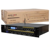 Magicvoice MV-26490 250 Watt 100 Volt Usb/Mp3/Bluetooth 6 Bölgeli Trafolu Mixer thumbnail 4