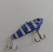 STRİKE PRO  4.5 CM VİBRASYON JİG YEM GLOW SIN48L (PURPLE ZEBRA) thumbnail 3