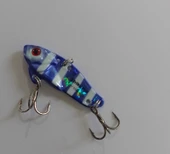 STRİKE PRO 3.5 CM VİBRASYON JİG YEM GLOW SIN48L (PURPLE ZEBRA) thumbnail 3