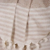 Buldan İşi Kaymaz Pamuklu 2'li Koltuk Örtüsü 170x210 Cm Kaliteli Koltuk Şalı Çekyat Kanepe Örtüsü (2 ADET) thumbnail 3