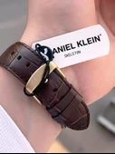 Daniel Klein Deri Kordon Otomatik Mekanizma Metap Ve Güneş Kadranlı Erkek Kol Saati+Bileklik 14013.5 thumbnail 6