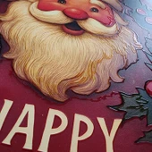 Noel Baba Kapı ve Duvar Süsü Happy New Year thumbnail 7