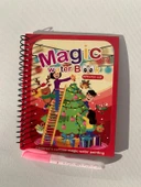 YILBAŞI KUTLAMA Magic Book Eğitici İngilizce Sihirli Boyama Kitabı Su Kalemi Water Painting Kırmızı thumbnail 1