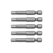 CETA FORM CB/1950 Çelik Bits Alyan Uç Seti 5mm x 50mm  5'li Paket thumbnail 1