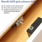 Marelli SAFE elektronik kartlı gizli çekmece / dolap kapak / kabin kilidi thumbnail 4