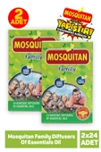 Mosquitan Family 24 Adhesive Diffusors Of Essentials Oil 2 Adet thumbnail 1