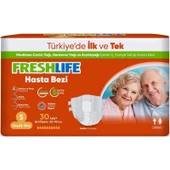 FreshLife Yetişkin Hasta Bezi Bel Bantlı S - Küçük - Small 150 Adet (5PK*30) thumbnail 2