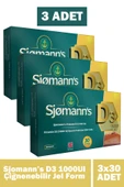 Sjomann's D3 Çiğnenebilir Jel 30 Tablet 3 Adet thumbnail 1